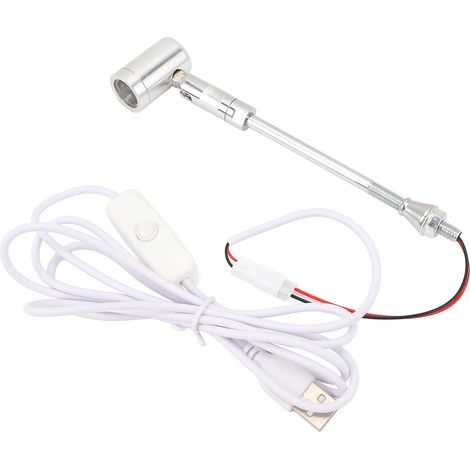 Led-stehlampe Für Schmuck Und Sammlerstücke – 100 Lm, 25° Abstrahlwinkel, 180° Drehbar, Usb-stromversorgung