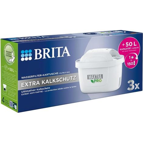 3er-pack Filterkartuschen, Kompatibel Mit Brita Maxtra Pro Expert Anti-kalkstein – Hochleistungs-wasserfilter Für Filterkannen – Reduzierung Von Chlor Und Kalk