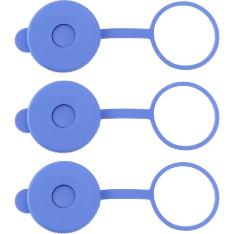 Auslaufsicherer Deckel Für 18,9-liter-wasserkanister (5 Gallonen) – 3-teiliges Set Aus Lebensmittelechtem Silikon Mit Aufhängering