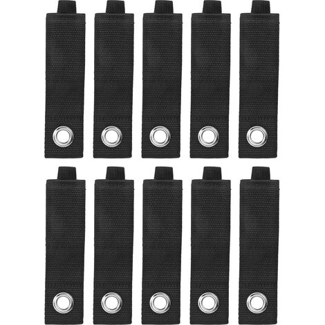 Klettbänder Für Kabel Und Werkzeuge – 10er-pack, Robustes Pp Und Metall, Ideal Für Garagen Und Werkstätten