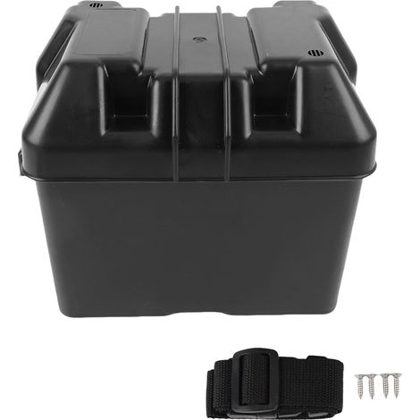 12-v-batteriekasten Für Boote, Wohnmobile Und Anhänger – Schlagfestes Abs, Abmessungen 275 X 185 X 195 Mm