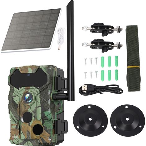 32-mp-wildkamera Mit Solarfunktion, 4g-sim-karte Und Bluetooth – Modell S29-bg
