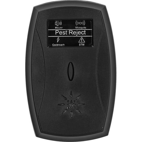 Hochempfindliches Elektronisches Abwehrgerät Gegen Ratten, Mäuse Und Mücken – Modell Dc-9028, Schwarz, 120 M², 3 W