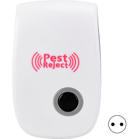 Ultraschall-elektro-abwehrgerät Gegen Mäuse, Kakerlaken Und Insekten – 5 W, Abs, 22–65 Khz, 3–5 M²