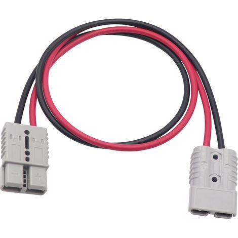 Anderson 50 A-stecker Mit 120 Cm 6 Awg Silikonkabel – Komplettset Mit 2 Steckern Und 4 Klemmen