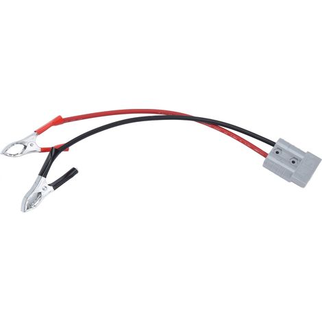 50a 600v Solar-verlängerungskabel Mit Sh50-stecker Und Krokodilklemme – 2,5 Mm², 0,3 M