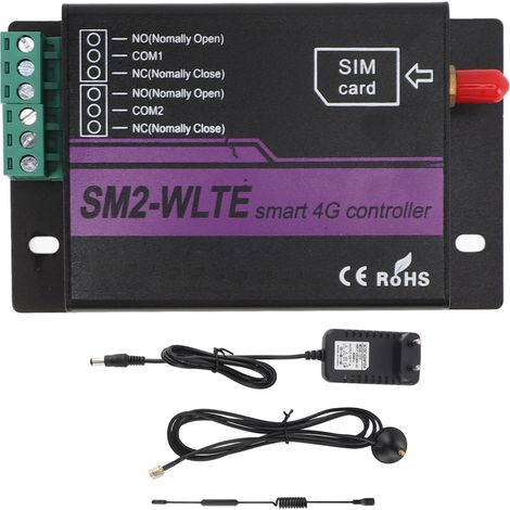 2-kanal-4g-repeater Sm2-wlte-ec Mit Sms-benachrichtigung Bei Stromausfällen, Fernsteuerung Per App Und Web