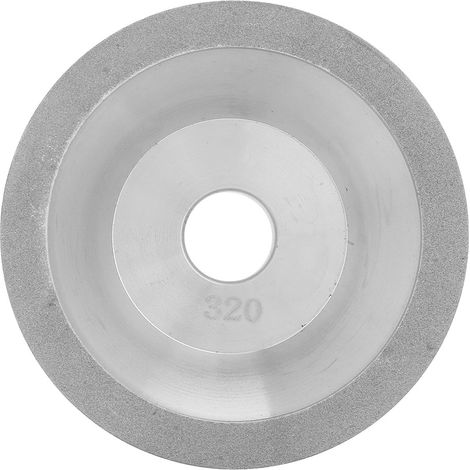 Galvanisierte, Schalenförmige Diamantschleifscheibe Für Winkelschleifer – 100 X 20 Mm, Körnung 320