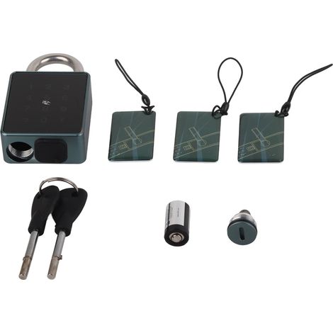 Ip65 Smart-passwort-vorhängeschloss, Bluetooth-gesteuert, App-gesteuertes Virtuelles Vorhängeschloss T55cttlock