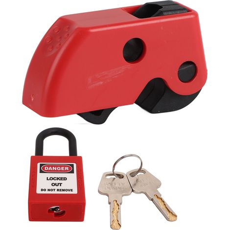 Sicherheitsvorrichtung Für Leitungsschutzschalter Mit Verriegelungskabel Und Antistatischem Kabel Cb-15+38mm Kompaktset