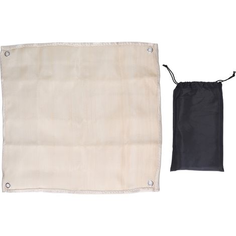 50 X 50 Cm Große Glasfaser-feuerlöschdecke – Hitzebeständig Bis 550°c, Ideal Für Küchen, Garagen, Autos Und Büros.