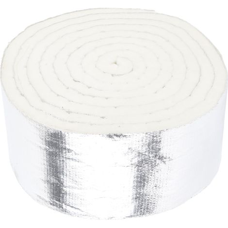 Impa813872 1000°c Aluminiumfolien-wärmedämmband Für Rohre, 100 X 12 Mm X 3,3 M