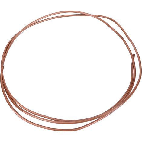 Flexibles Kupferrohr C1100 T2 Für Klimaanlagen Und Kälteanlagen – Außendurchmesser 4 Mm, Innendurchmesser 2 Mm, Länge 2 M