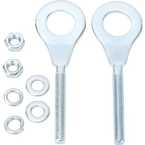 Kettenspanner Für 50-125 Cm³ Minibikes – 2 Stück, Eisen, 15 Mm Durchmesser, Kompatibel Mit Crf50, Xr70, Ct70, Atv