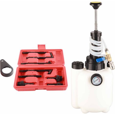 3-liter-getriebeölpumpe Mit 8 Atf-adaptern – Befüllsystem Für Kühlmittel, Motoröl Und Servolenkung