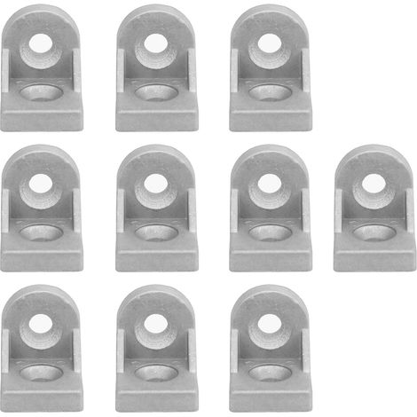 Aluminium-eckverbinder Für 40x40 Mm Profile – 10er-pack, Schnelle Und Dauerhafte Montage