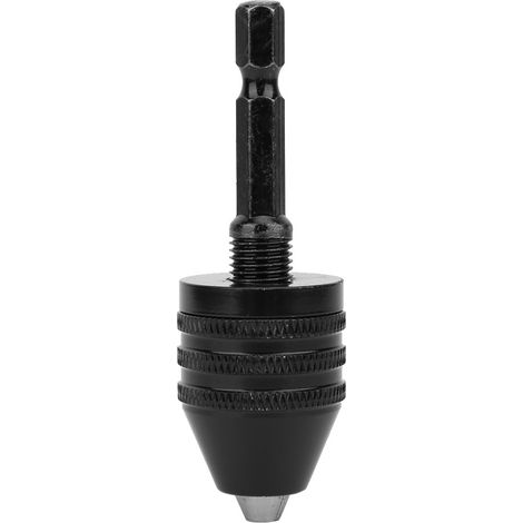 Schwarzes Bohrfutter Für Elektrische Winkelschleifer, Kapazität 0,5–8 Mm, Schaft 6,35 Mm (1 Stück)