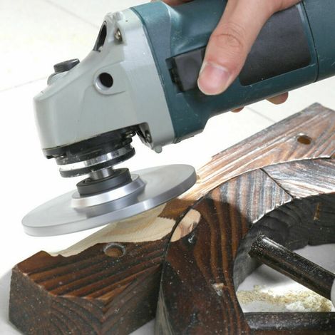 Schleifscheibe Für Winkelschleifer – 100 Mm, Hartmetallbeschichtet, Ideal Für Holz Und Gravuren