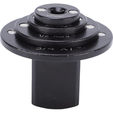 4-teiliger Schlagschrauber-adapter – Größenumrechnung (3/4" → 1", 1/2" → 3/4", Usw.), Flaches Profil Und Magnetisch