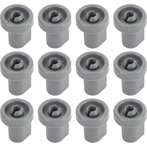 Rollen Für Den Unteren Korb Des Geschirrspülers – Set Mit 12 Robusten Und Flexiblen Pp-rollen