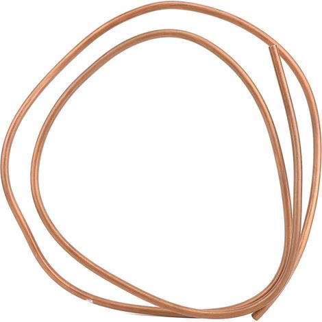 Flexibles Kupferrohr C1100 T2 Für Klimaanlagen Und Kälteanlagen – Außendurchmesser 8 Mm, Innendurchmesser 6 Mm, Länge 2 M
