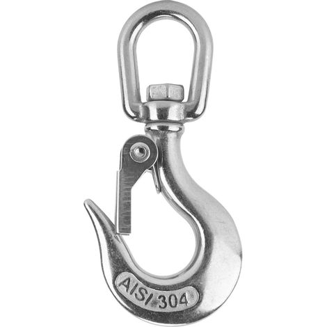 Drehbarer Hebehaken Aus Edelstahl 304 – 150 Kg, Korrosionsbeständig, 360°-drehung
