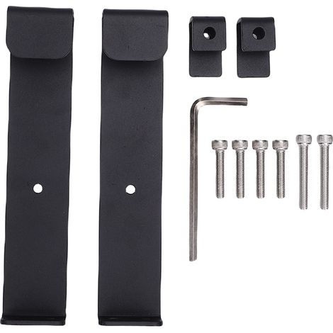 Kompakte Montagehalterung Für Packout Werkzeugwagen 4822-8426 – Schwarzer Kohlenstoffstahl, Einfache Seitliche Montage