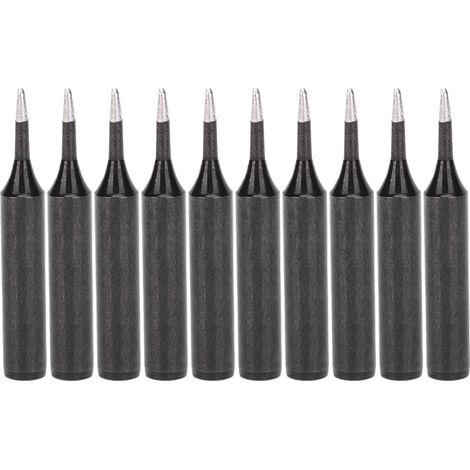 900m-t-1c Sauerstofffreie Kupferlötspitze, Schwarz, 10er-packung Für Lötstationen 936/937/938