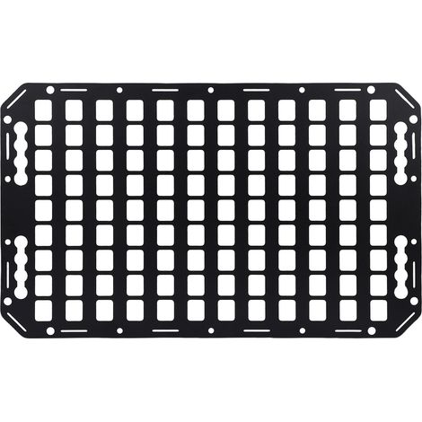 635 X 388 Mm Aluminium Molle-platte Für L-schiene – Vielseitiges Ablagesystem Für Auto, Suv, Van Und Wohnmobil