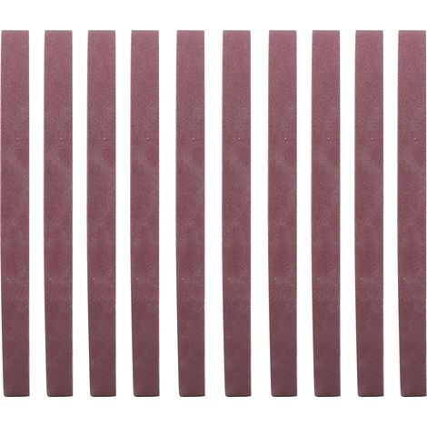 Schleifband Für Bandschleifer – 10 Stück, 452 X 15 Mm, Körnung 240, Aluminiumoxid