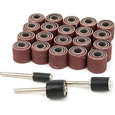 Set Mit 33 Schleifbändern Für Trommelschleifer – Metall, Holz, Kunststoff, Polieren Und Rostentfernung