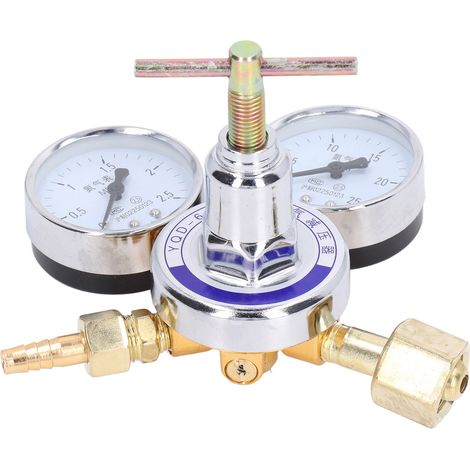 Stickstoffdruckregler Aus Messing Mit Manometer – Präzise, Leckagefrei Und Einstellbar Von 0-0,4 Mpa