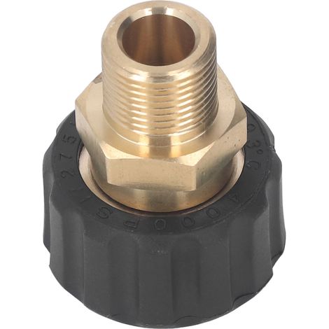 Hochdruckreiniger-adapter – G3/8 Außengewinde Auf M22 15 Mm Innengewinde, Messing, 5000 Psi