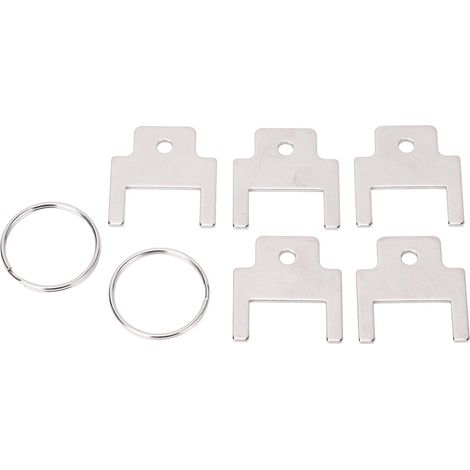 Spenderschlüssel Für Handtücher Und Toilettenpapier 770301 Aus Edelstahl – 5er-pack