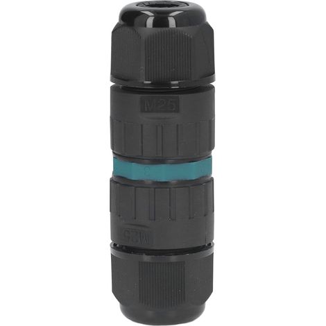 Wasserdichter Außenstecker Ip68, 5-polig, Schnellverschluss, Kabeldurchmesser 10–14 Mm, Modell Ew-m25-5p