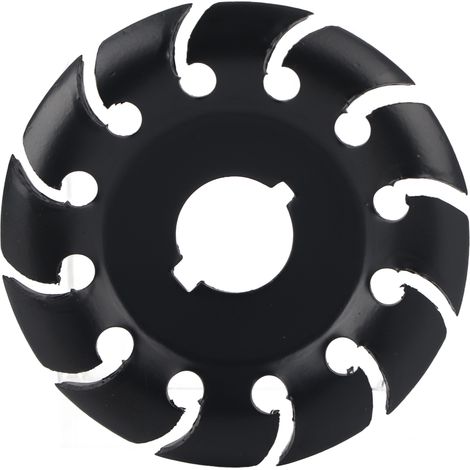 Formscheibe Für Winkelschleifer, Manganstahl, 65 Mm × 16 Mm, Schwarz Gehärtet, 12 Zähne