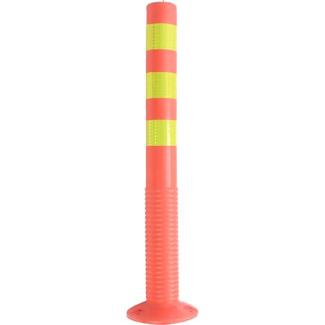 Dickwandiger Eva-verkehrssicherungspfosten, 75 Cm, Reflektierend, Zur Markierung Und Beschilderung