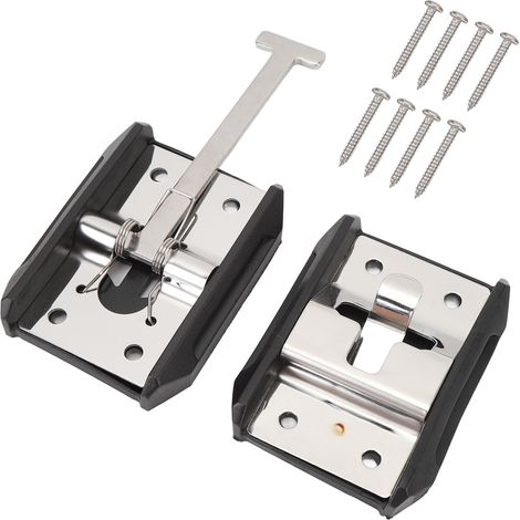 Türstütze Für Wohnmobile Und Anhänger – 10,16 Cm Edelstahl-t-halterung – 1 Stück