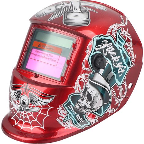 Solarbetriebener Automatischer Schweißhelm Mit Schleiffunktion – Modell Hhd-107, Din 9-13-einstellung, Uv-/ir-schutz