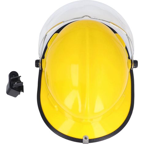 Feuerwehrhelm Mit Visier, Feuer- Und Stoßfest, Verstellbar, Vollständiger Kopf- Und Gesichtsschutz