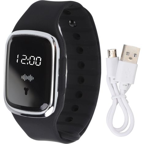 Verstellbares Ultraschall-mückenschutzarmband, Usb-aufladbar, Für Erwachsene – Chemikalienfrei