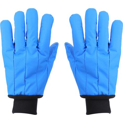 Kryogene Handschuhe Für Flüssigen Stickstoff – Schutz Bis -360 °c, Kältebeständige Baumwolle + Wasserdichtes Verbundmaterial