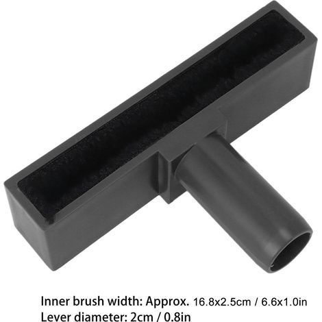 Wiederverwendbare Und Waschbare Deckenventilator-reinigungsbürste – Schwarz, 16,8 X 2,5 Cm