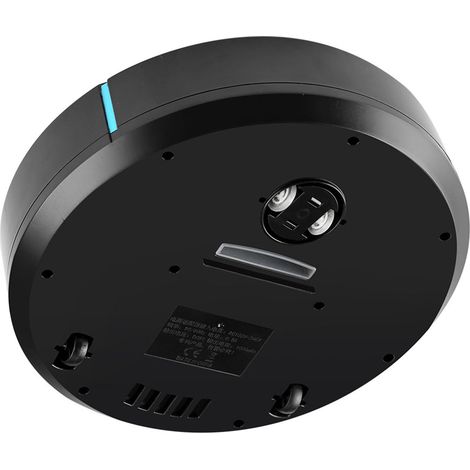 Intelligenter Saugroboter, Usb-aufladbar Für Glatte Böden – Schwarz, 22,8 Cm, Leise Und Energieeffizient
