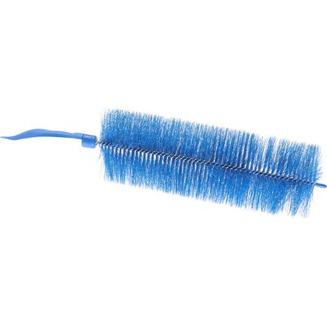 Fächerstaubpinsel – Langer, Flexibler Griff, 42 Cm, Blau