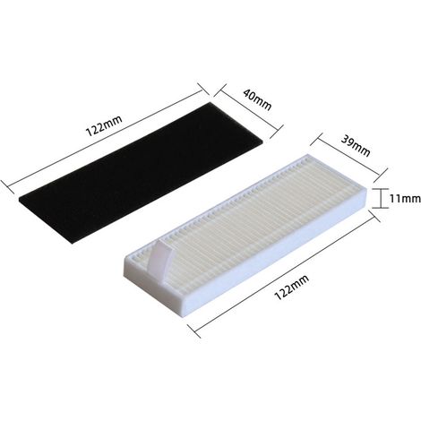 Filter Für Saugroboter – 10 Stück, Kompatibel Mit Tikom G8000/g8000 Pro, Honiture G20/g20 Pro, Laresar Evol 3