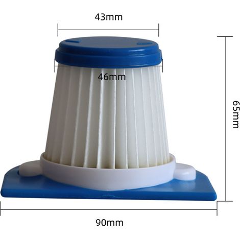 Staubsaugerfilter Kompatibel Mit Philips Fc6230/fc6231/fc6232/fc6233/fc6331 – 2 Wiederverwendbare Teile Aus Abs
