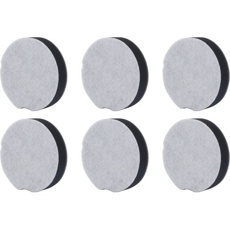 Bissell 1520 Staubsaugerfilter, Teilenummer 1604896 – 6er-pack, Aus Silikon Und Abs