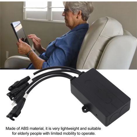 2,4-ghz-funkfernbedienung Für Elektrorollstuhl, Motorisiertes Bett Und Jalousien – Controller 1 Für 3 Motoren, 29 V