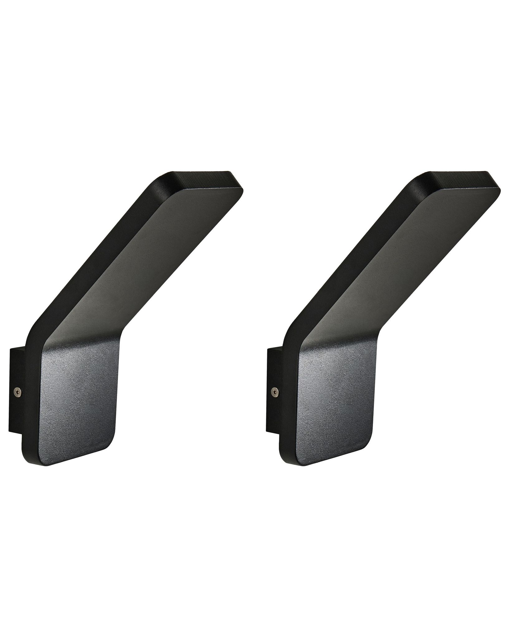 Led Außenwandleuchte 2er Set Tynet Schwarz